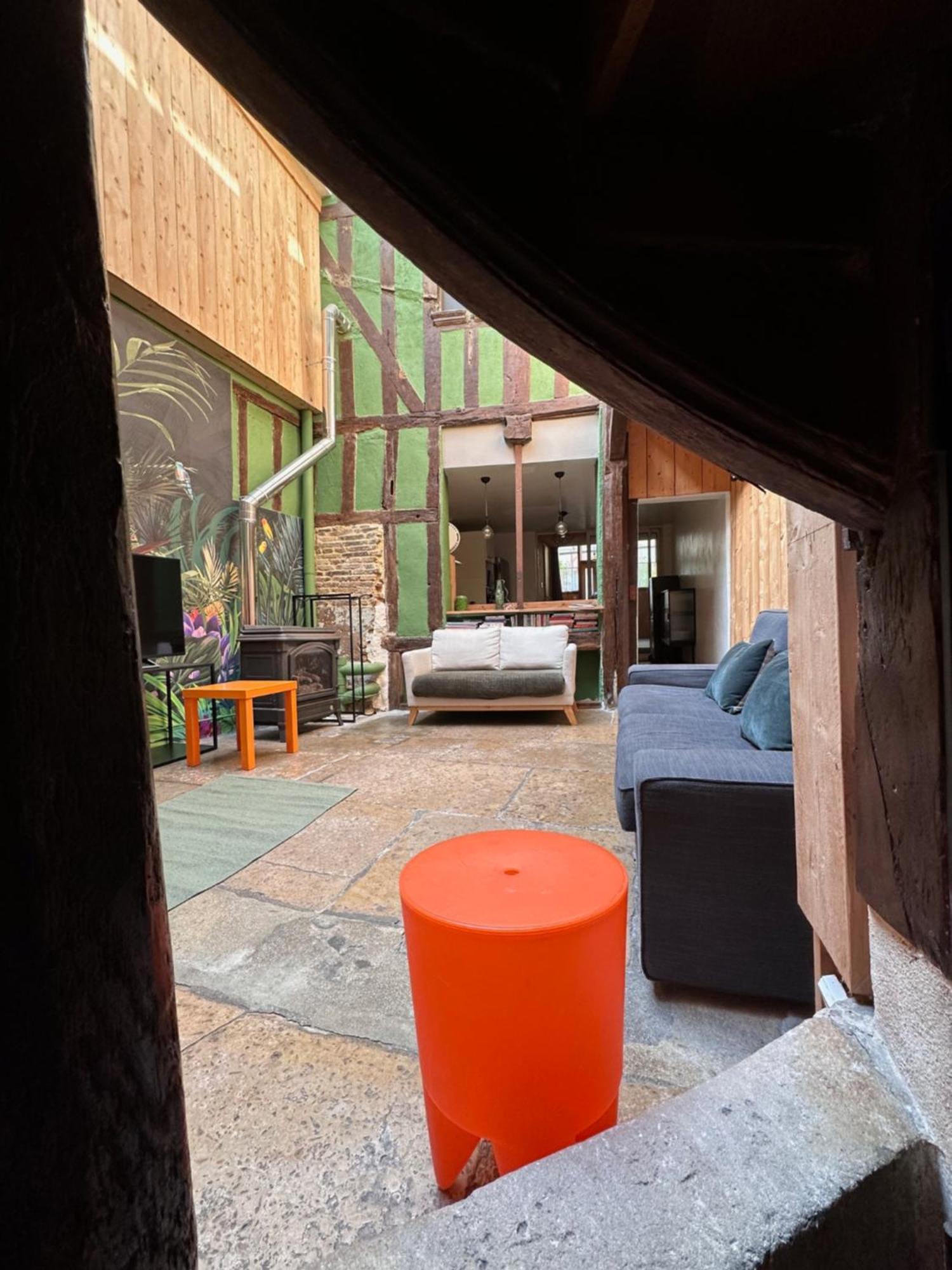 Maison Atypique En Centre-Ville Troyes Dış mekan fotoğraf