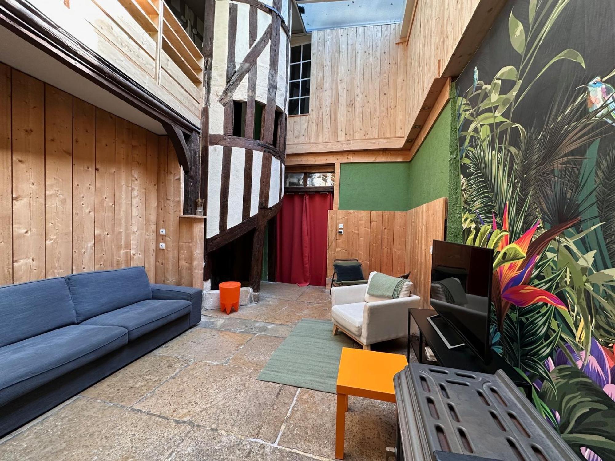 Maison Atypique En Centre-Ville Troyes Dış mekan fotoğraf